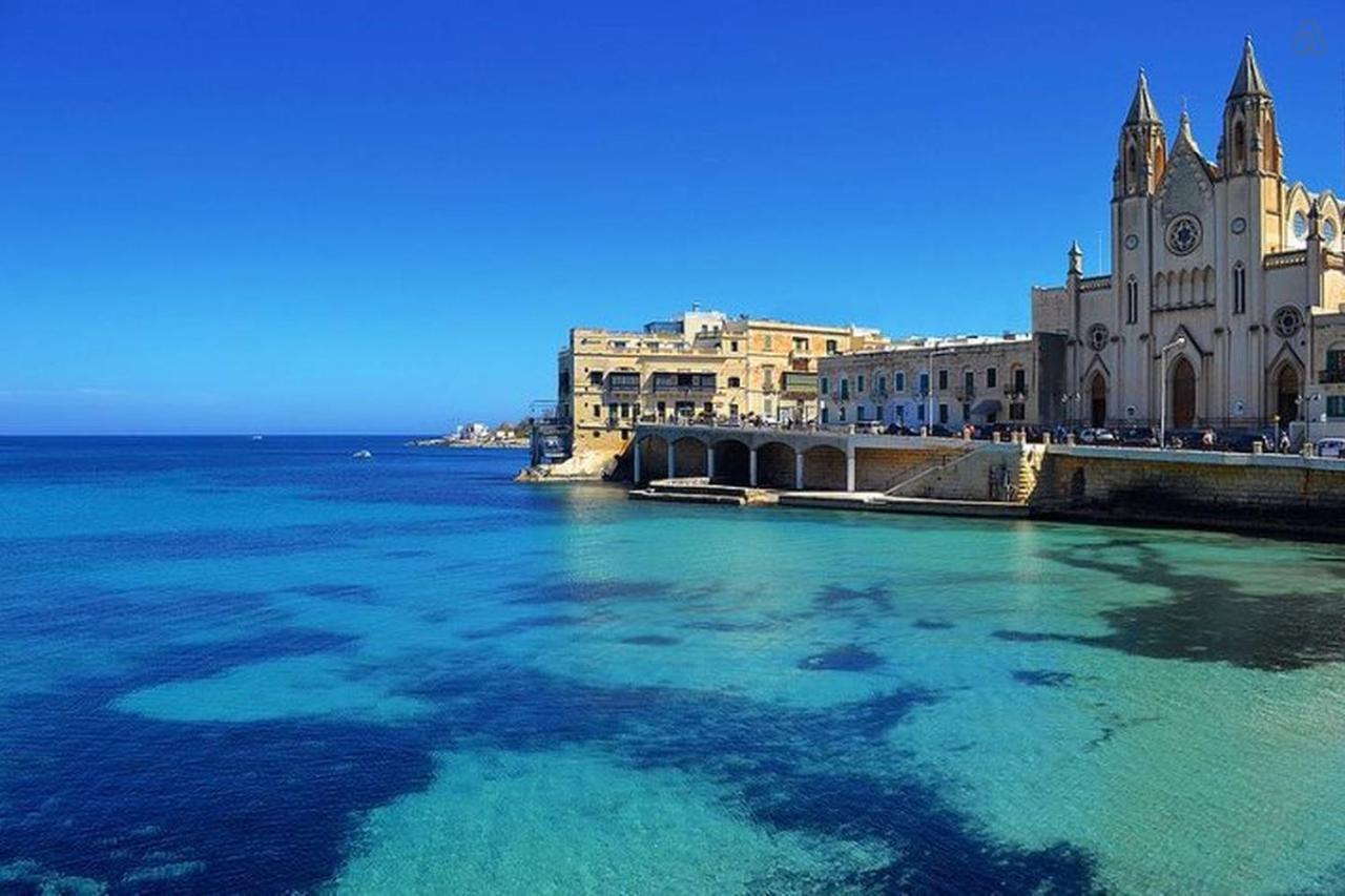 Luxe Apartment With Valletta And Harbour Views Слима Екстериор снимка