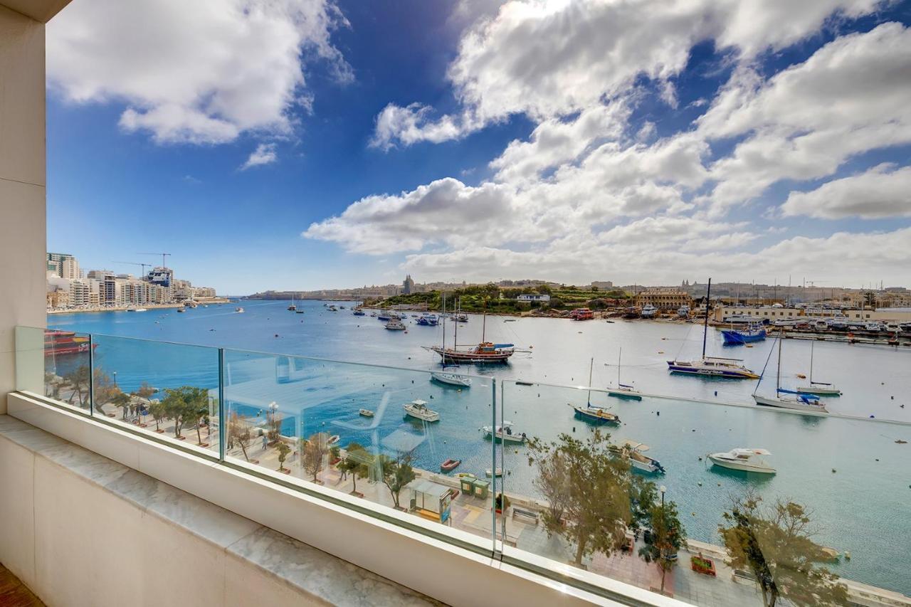 Luxe Apartment With Valletta And Harbour Views Слима Екстериор снимка
