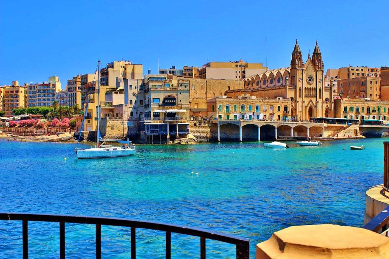 Luxe Apartment With Valletta And Harbour Views Слима Екстериор снимка