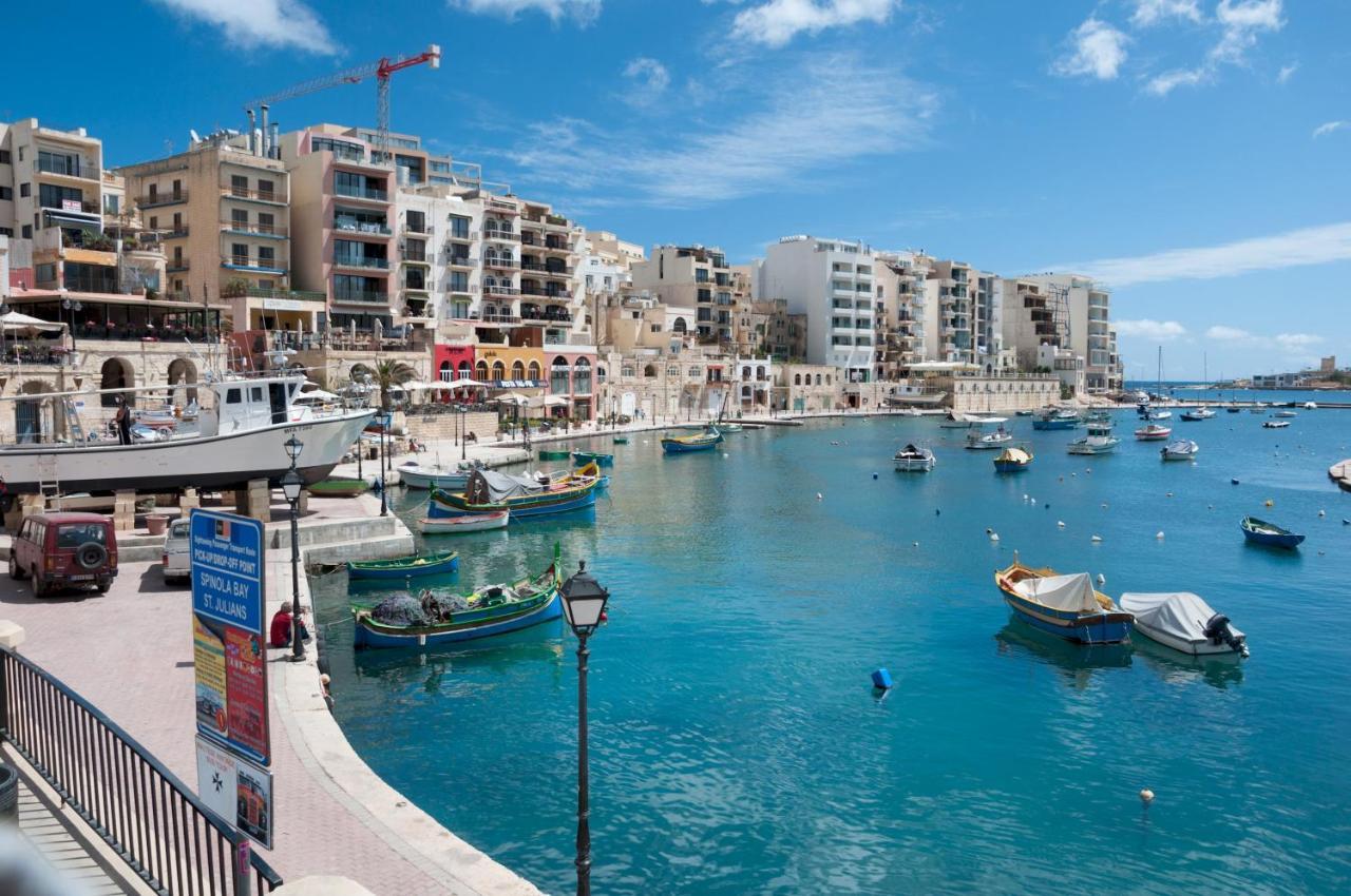 Luxe Apartment With Valletta And Harbour Views Слима Екстериор снимка