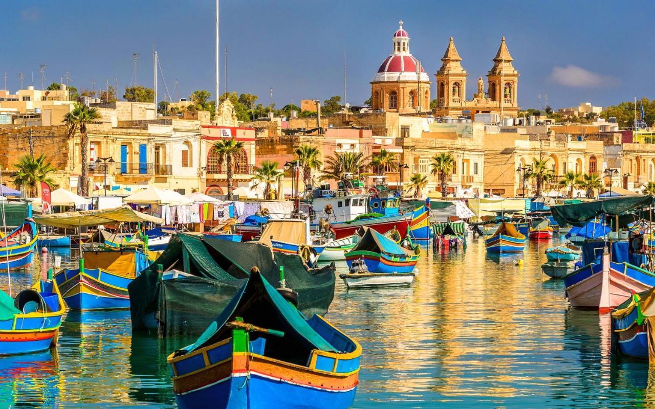 Luxe Apartment With Valletta And Harbour Views Слима Екстериор снимка
